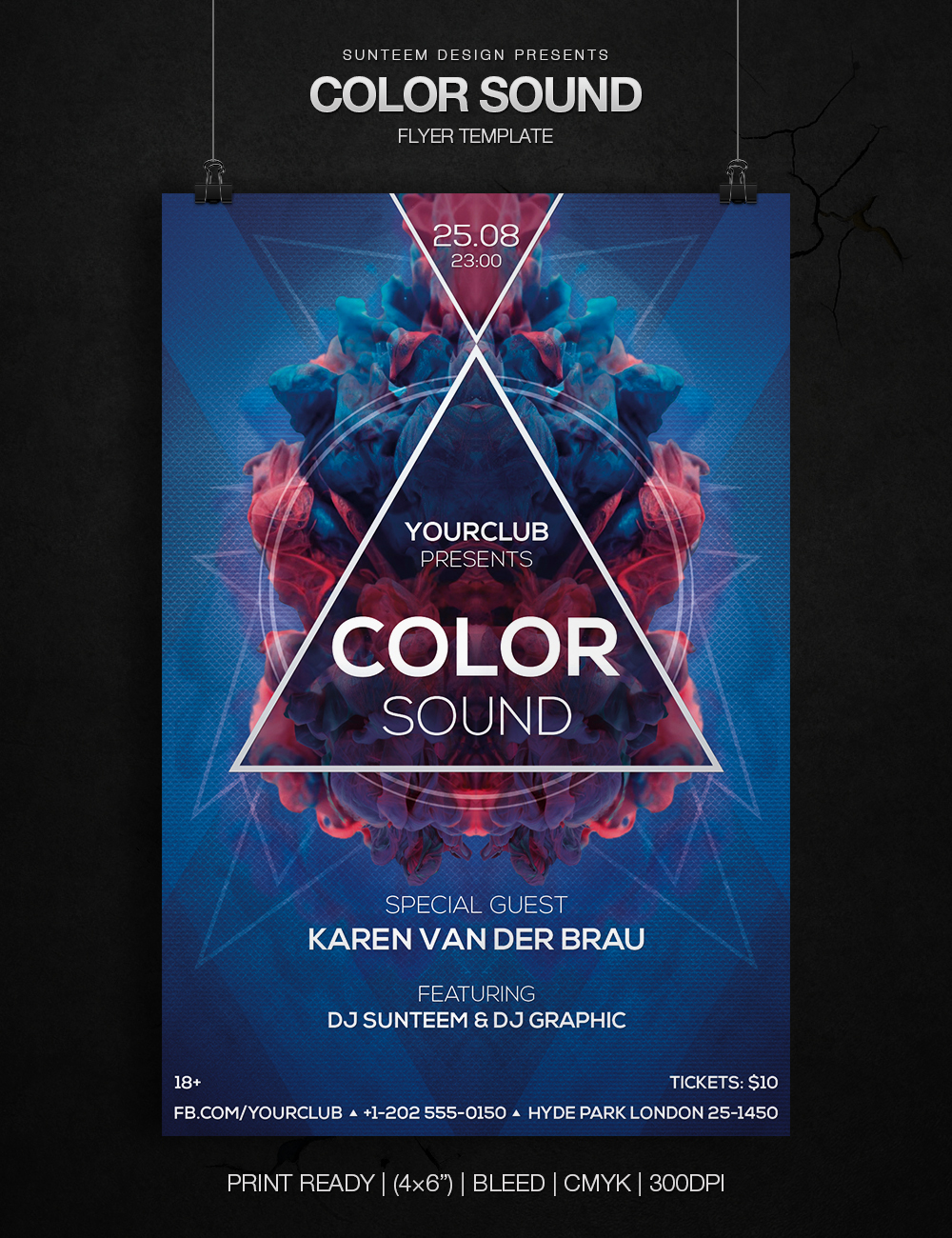 Color Sound Premium Club Flyer Psd Template By Sunteem On Deviantart Color Sound Premium Club Flyer Psd Template By Sunteem On Deviantart
