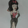Snow White As Vampire - Happy Halloween