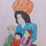 Michael With Kids Happy Halloween
