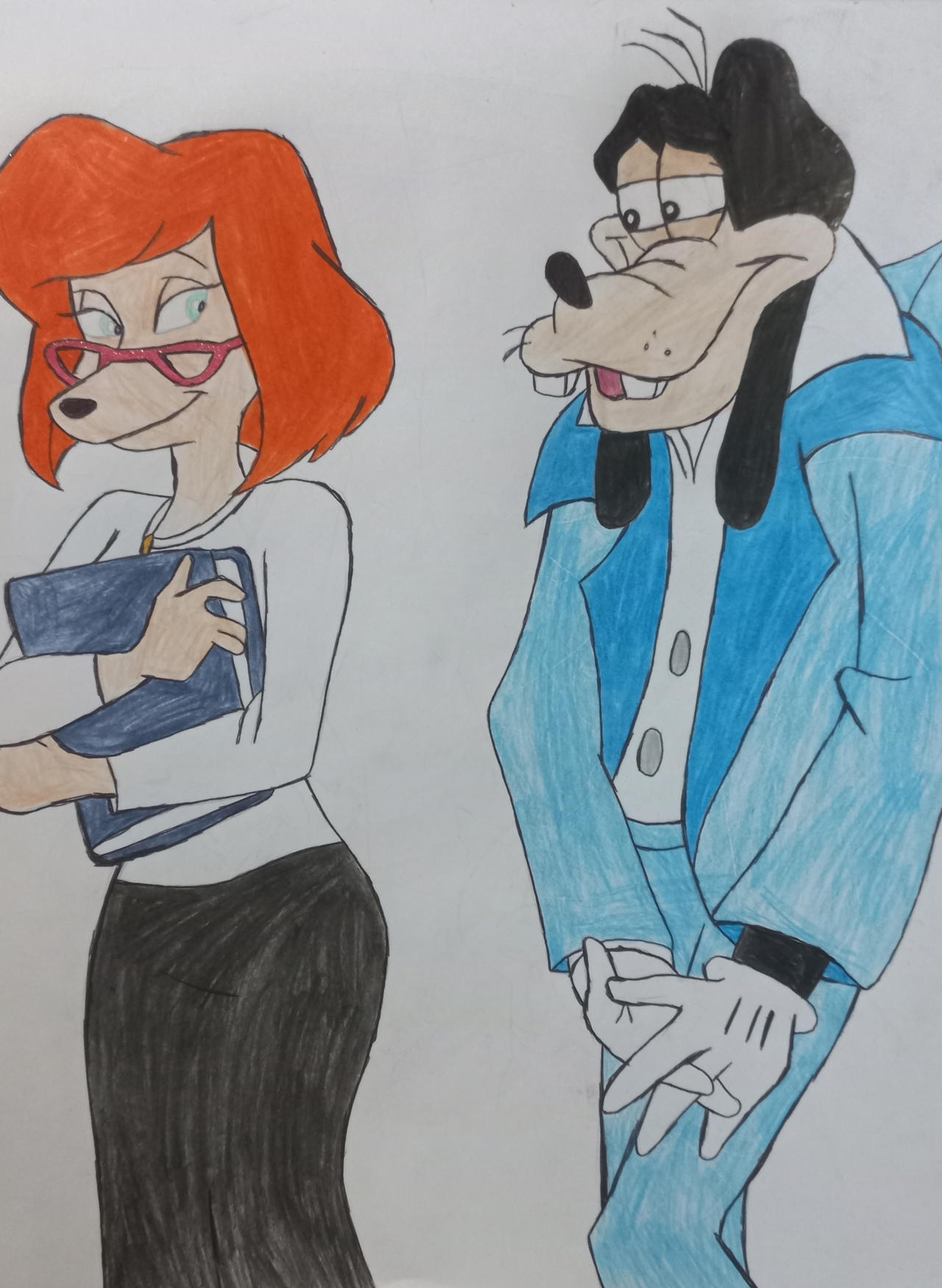 Goofy And Sylvia