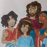 Moses And His Family