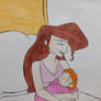 Meg And The Newborn Baby Girl