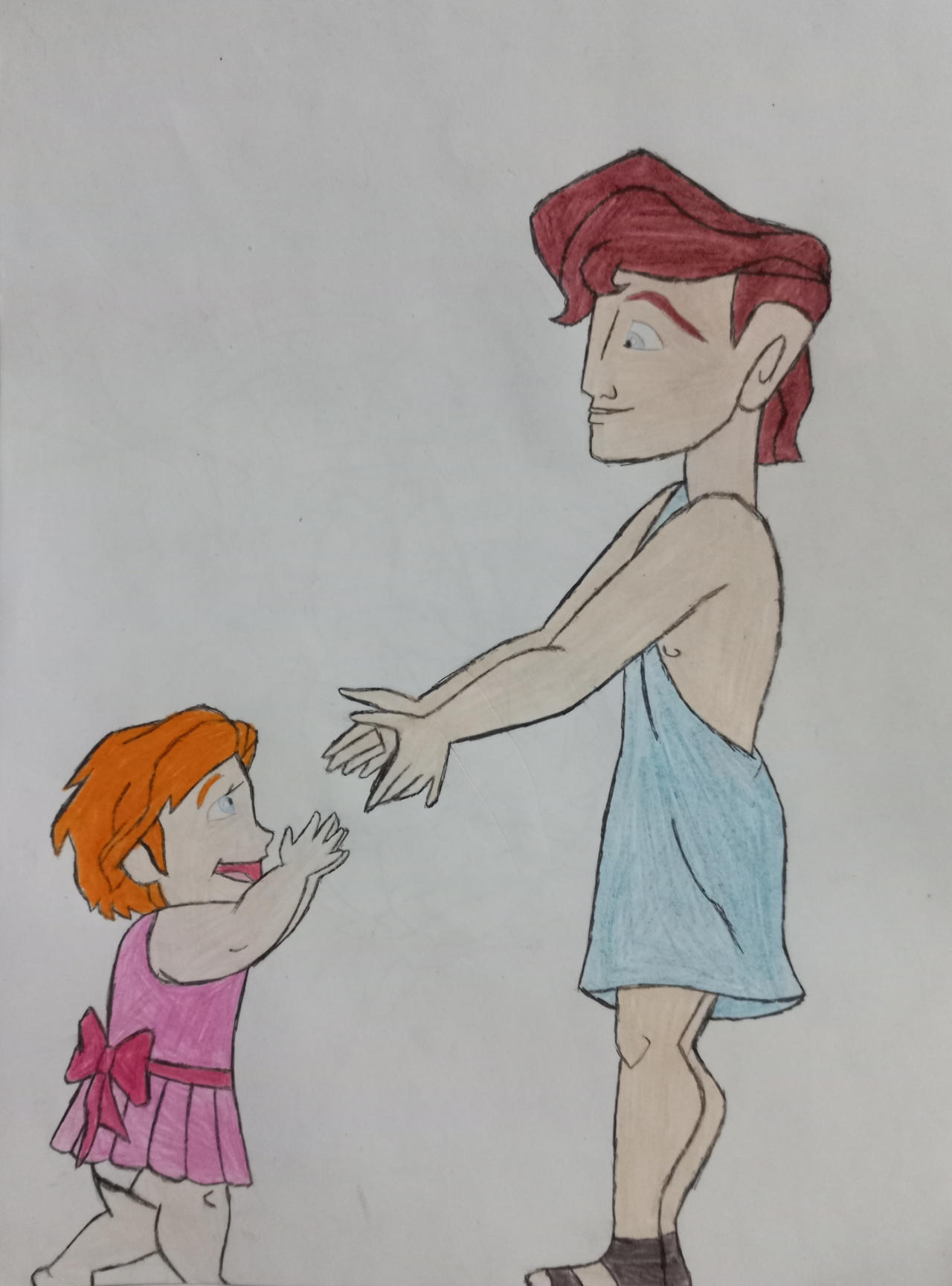 Big Brother - Therimachus And Baby Sister Macaria