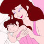 Meg And Newborn Baby Hebe