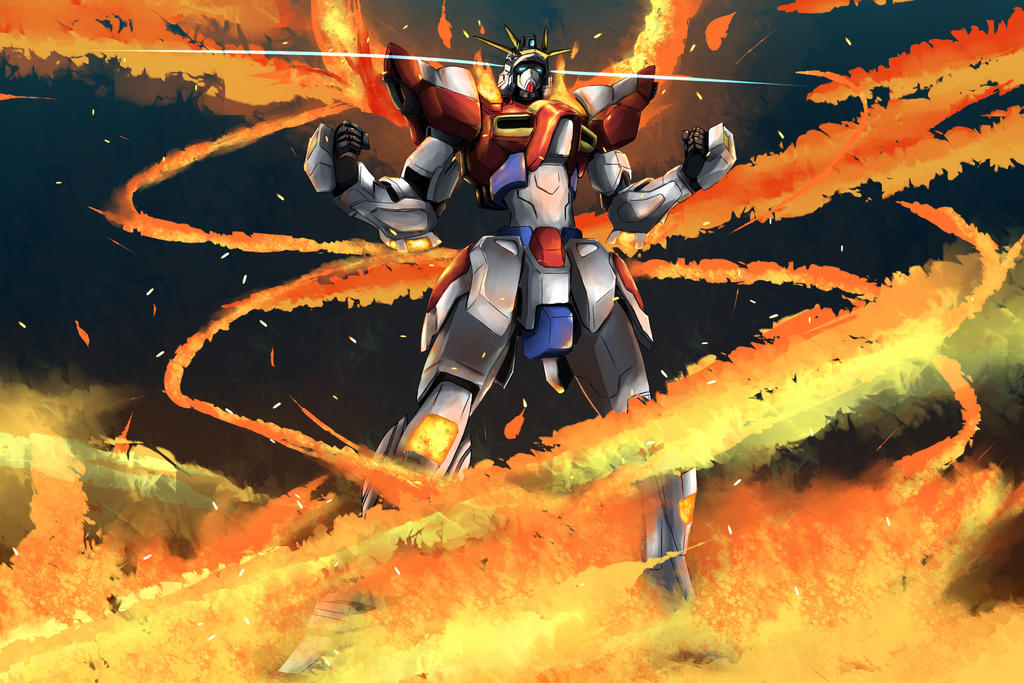 Build Burning Gundam By Datalyf On DeviantArt