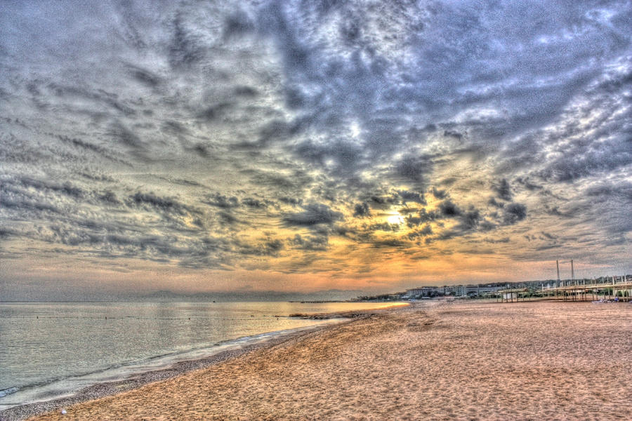 Beach and Sky HDR