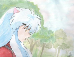 Inuyasha Water Color