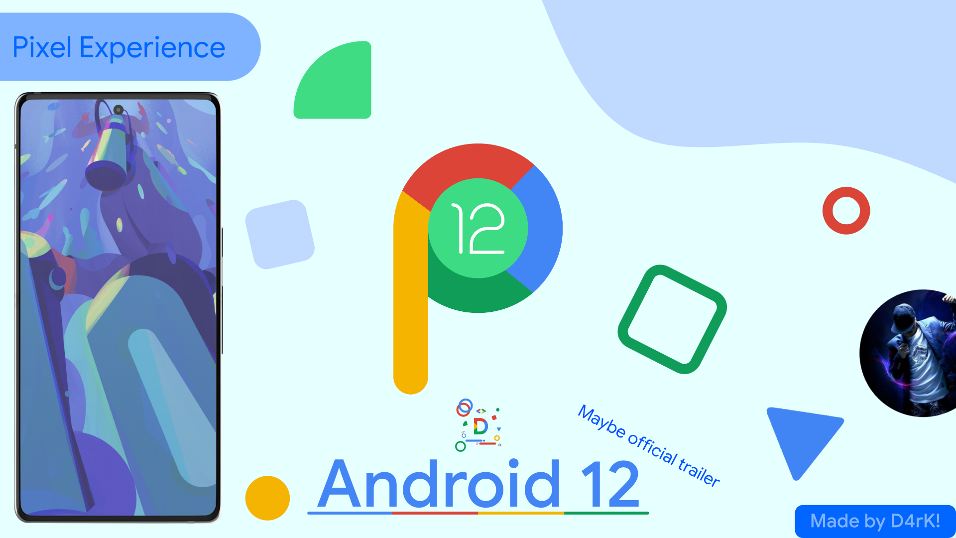 Pixel Experience Android 12 Trailer Thumbnail by D4rK7355608 on DeviantArt