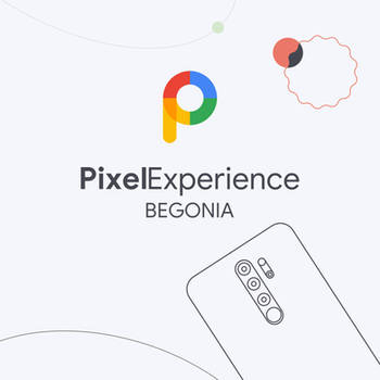 Pixel Experience - Begonia - Logo