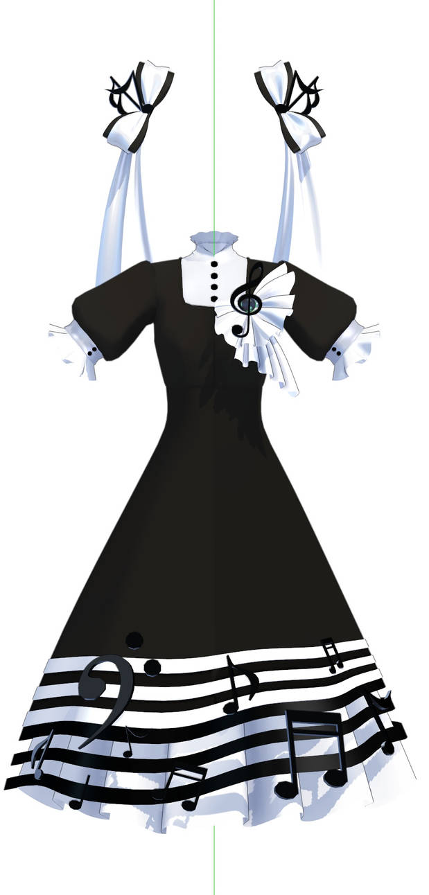 MMD dress dl: piano's dream by ChanzhiS on DeviantArt
