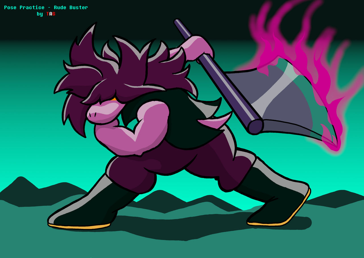 Deviantart Being Rude Pose Practice - Rude Buster by viennacalling92 on DeviantArt