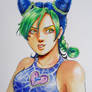 jolyne (watercolor)