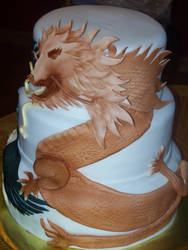 Dragon Cake Art