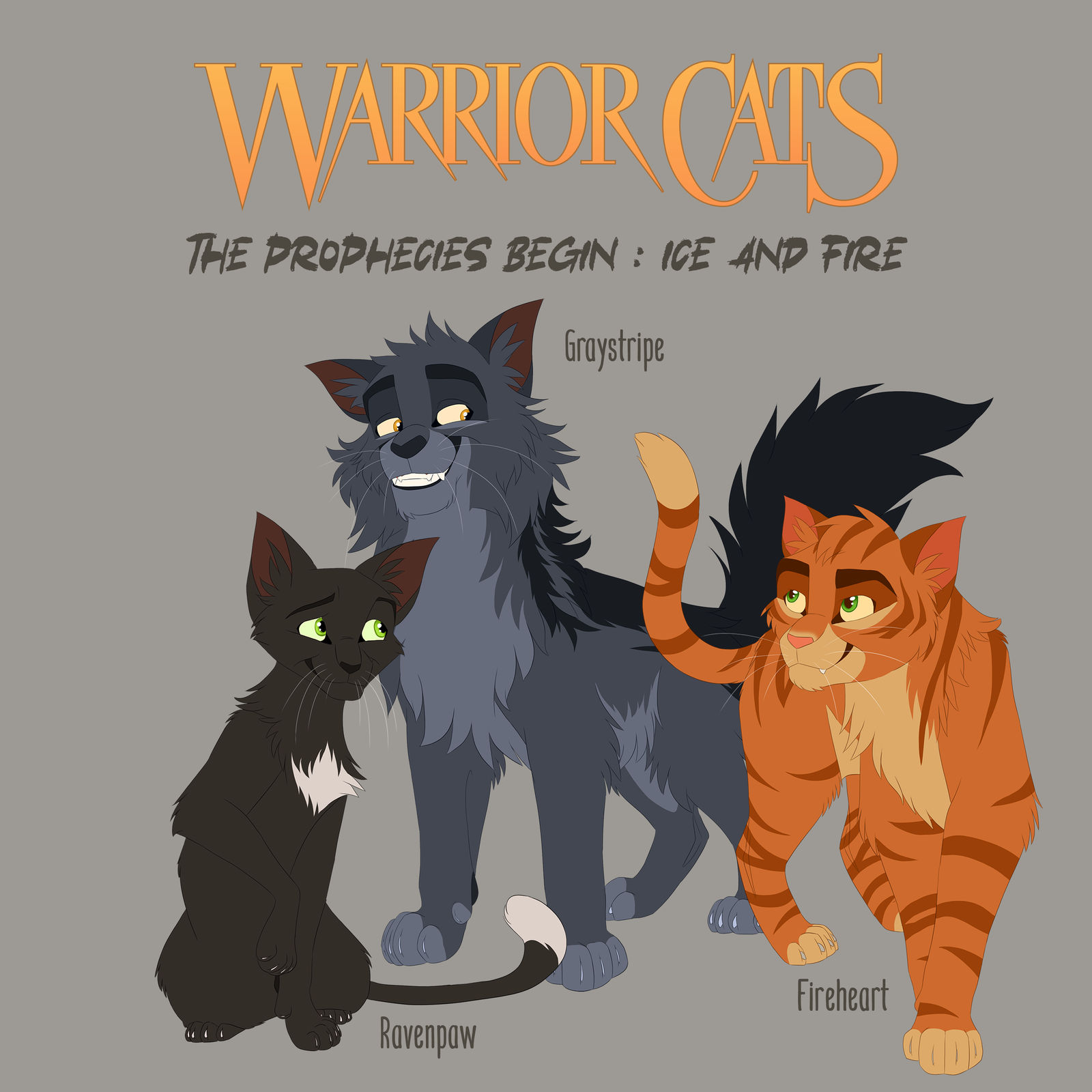 Quem você seria dentre o TPB Trio? (Gatos Guerreiros/Warrior Cats)