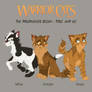Warrior cats - apprentice boys