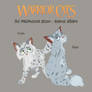 Warrior cats - gray Brother sister paw
