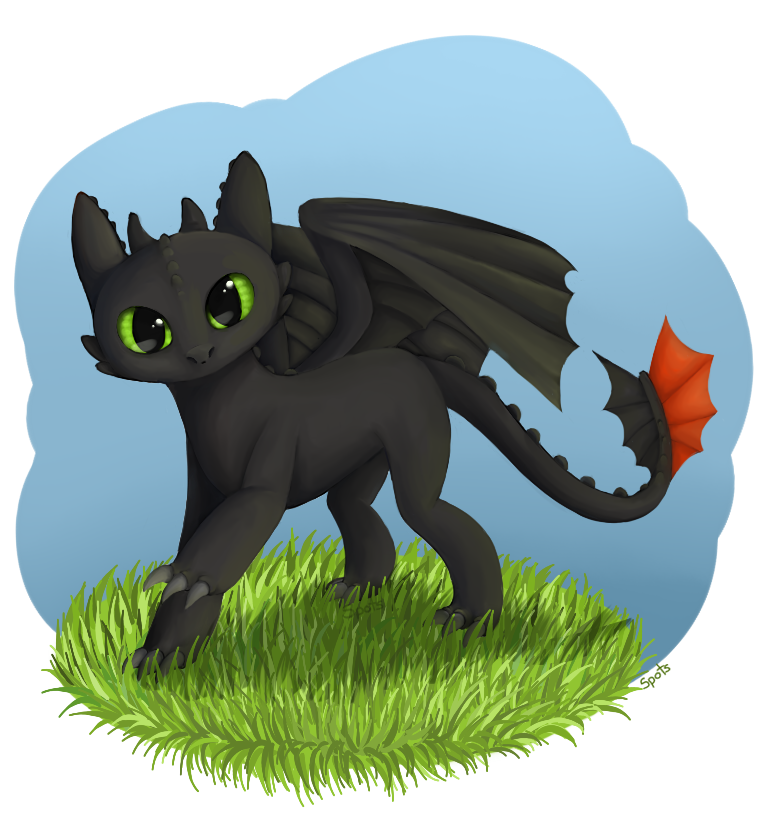 Toothless by Spotedshadow on DeviantArt