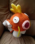 Crochet Magikarp Hat by theCuddlyCephalopod