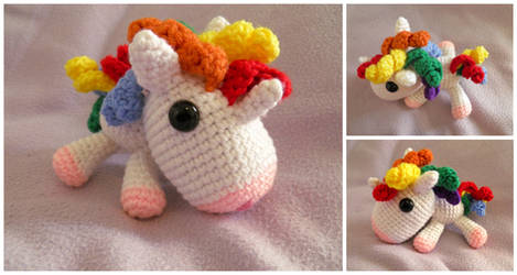 Rainbow Unicorn Plushie