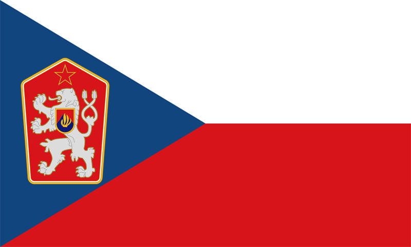 Коммунистическая чехословакия. Флаг Чехословакии. Флаг ЧССР. Флаг Чехословакии социалистической Республики. Флаг Коммунистической Чехии.