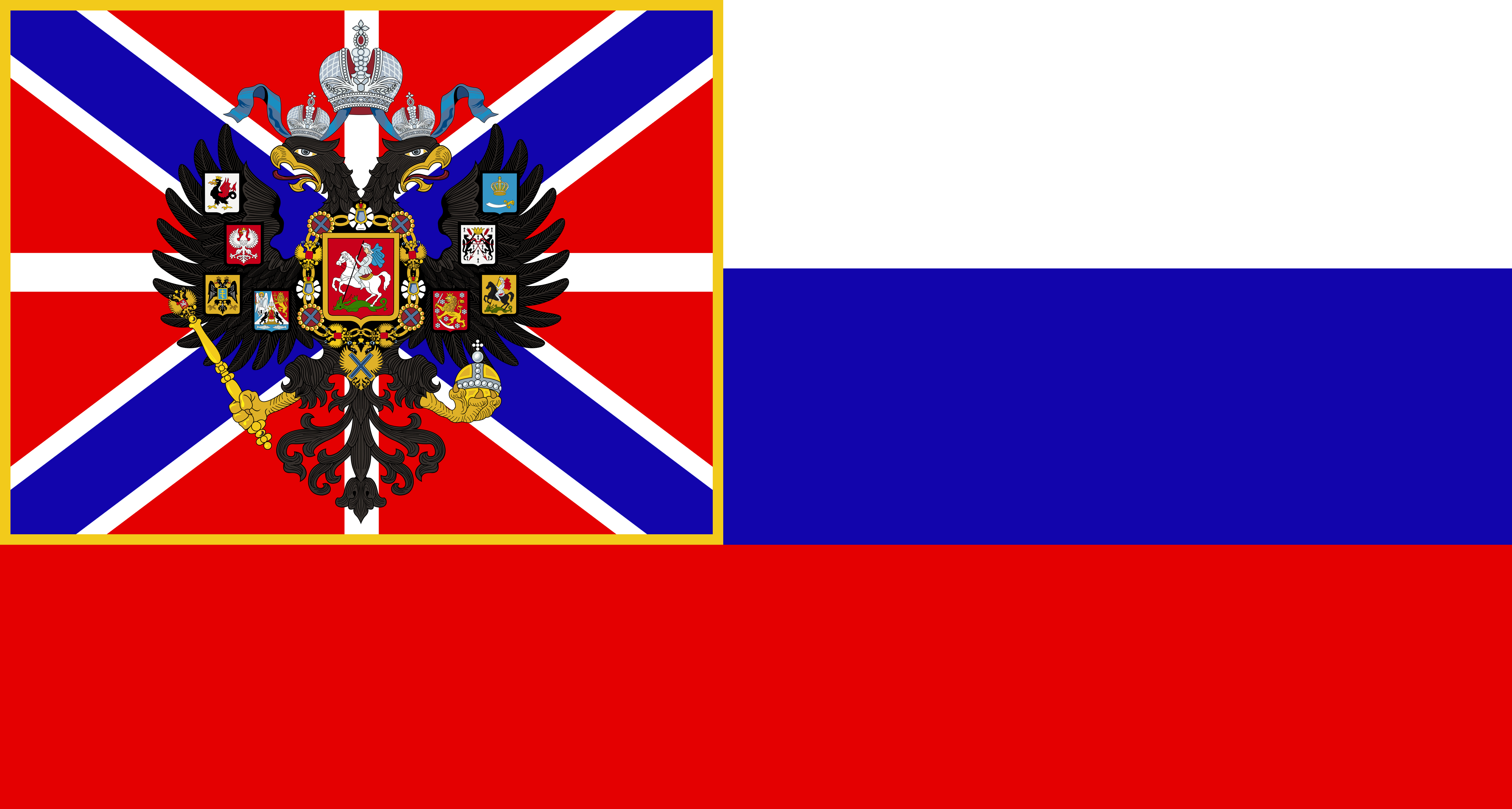 Flag of the Russian Dominion (Alternate) by RedRich1917 on DeviantArt