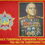 Zhukov Victory Day Propaganda Poster (New USSR)