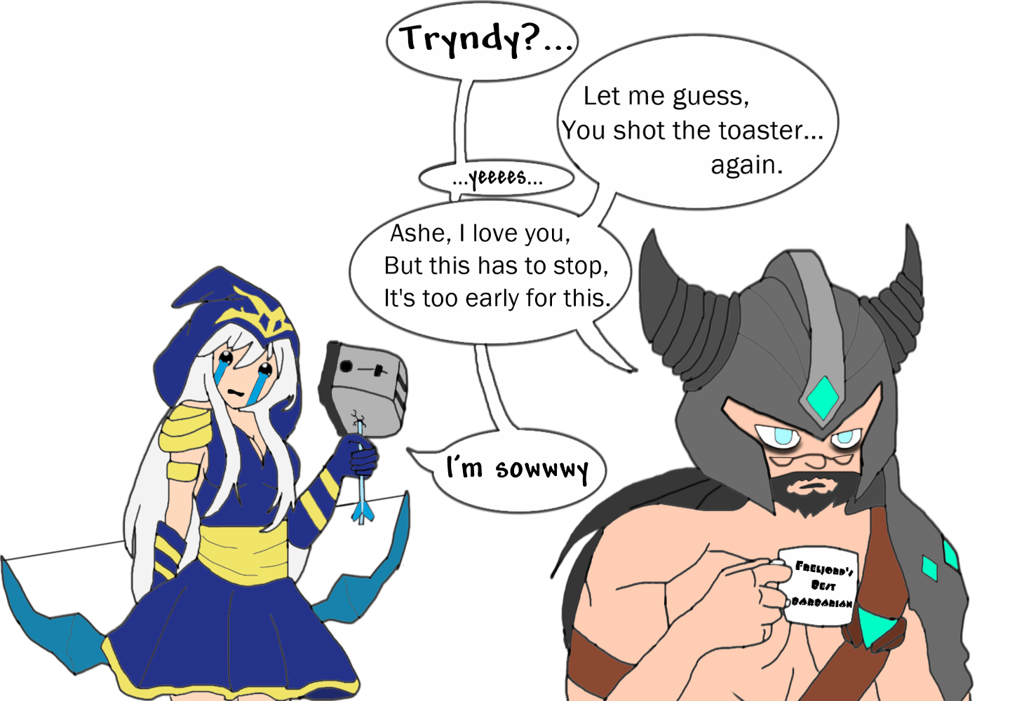 Good Morning, Ashe and Tryndy