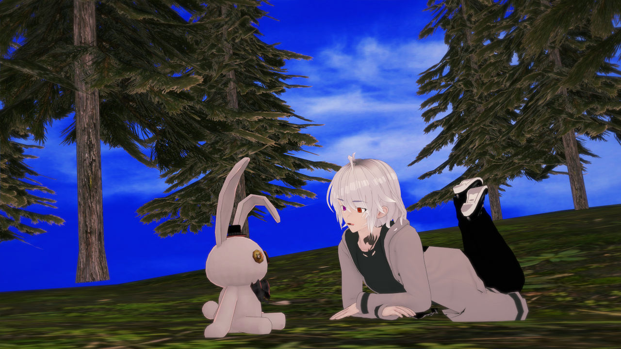 Ruben Rabbit Anon and his rabbit Ruben by Bri3000-Kimikoyosh on DeviantArt