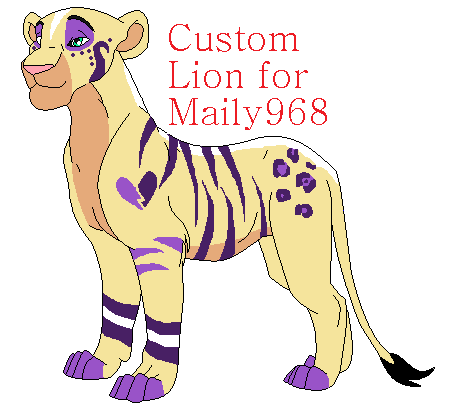 Custom Lion for Maily968