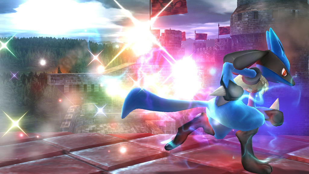 Lucario Rising Rivals Shining Lucario by StarWarriorRobby on DeviantArt