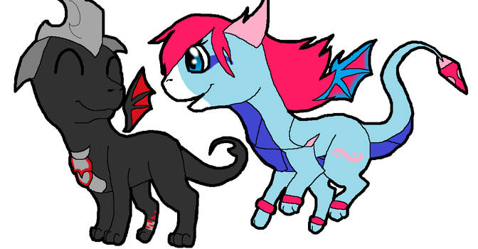 COM: Dawn X Jasper Chibi