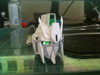 MSN-001 DELTA GUNDAM papercraft  WIP