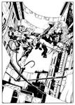 Catfight 01: Felicia vs Selina by FrancescoTrifogli