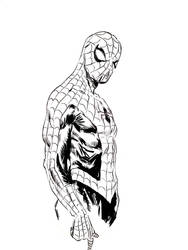 Sketches at NYCC 2014: SPIDERMAN by FrancescoTrifogli
