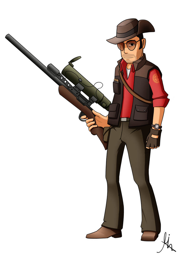 Tf2 Sniper by YewWeiKin on DeviantArt