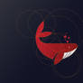 Whale Logo Design with Golden Ratio