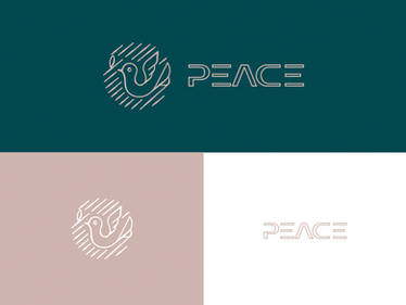 Peace - Bird Logo Design