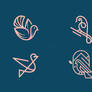 Bird Logos Collection - monogram logos