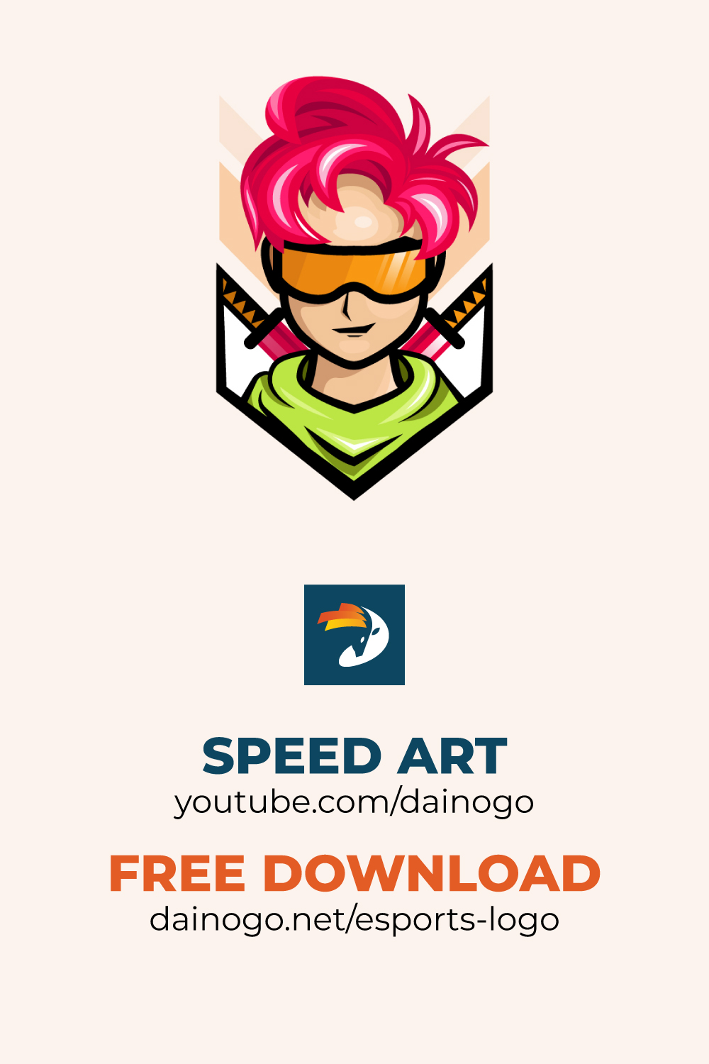 E-Sport Gaming Logo Design - Speed Art Tutorial By Dainogo On.