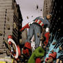 Captain America 3 Cover colors