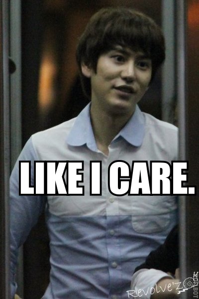 Like I Care: Kyu