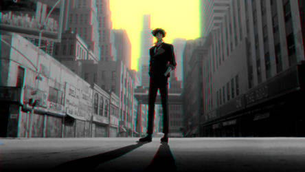 Cowboy Bebop - Anaglyph - Spike