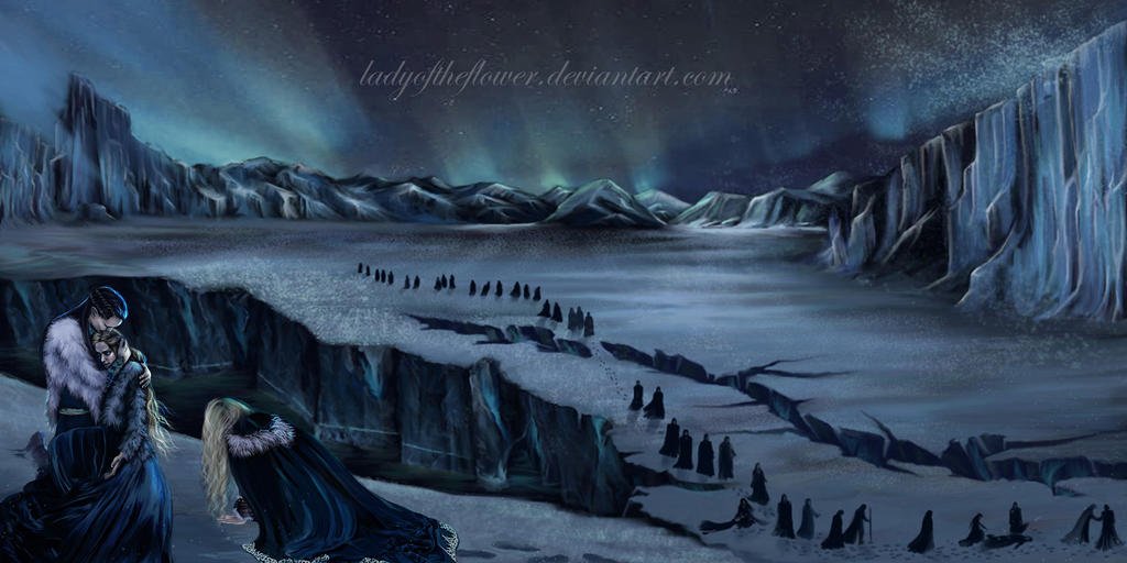 Helcaraxe - Death of Elenwe by SaMo-art Helcaraxe - Death of Elenwe by SaMo-art