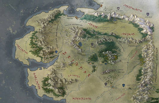 Middle Earth Map