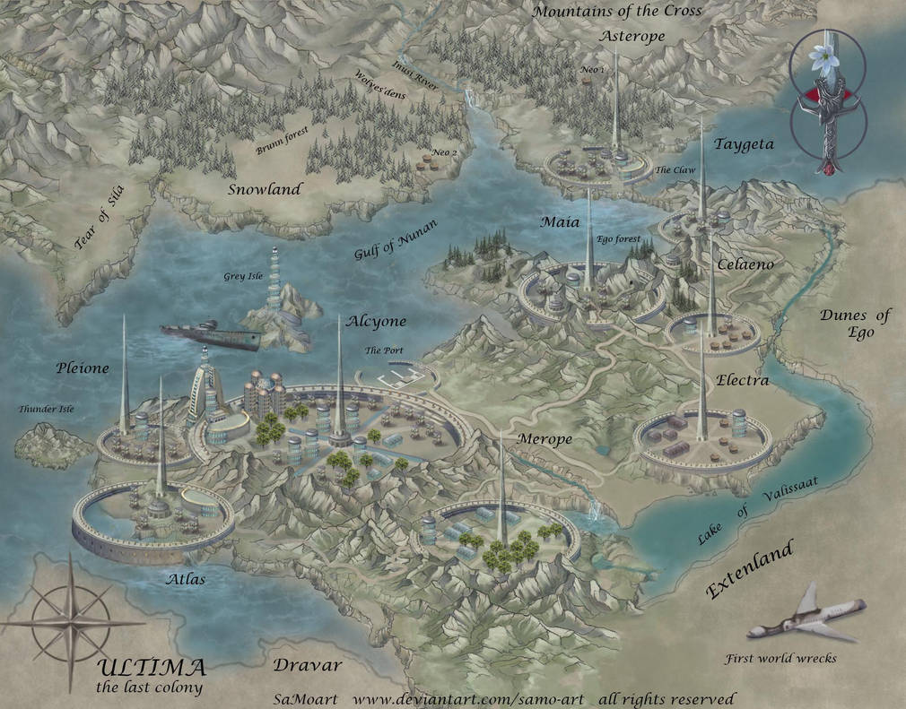 Map of Ultima by SaMo-art on DeviantArt