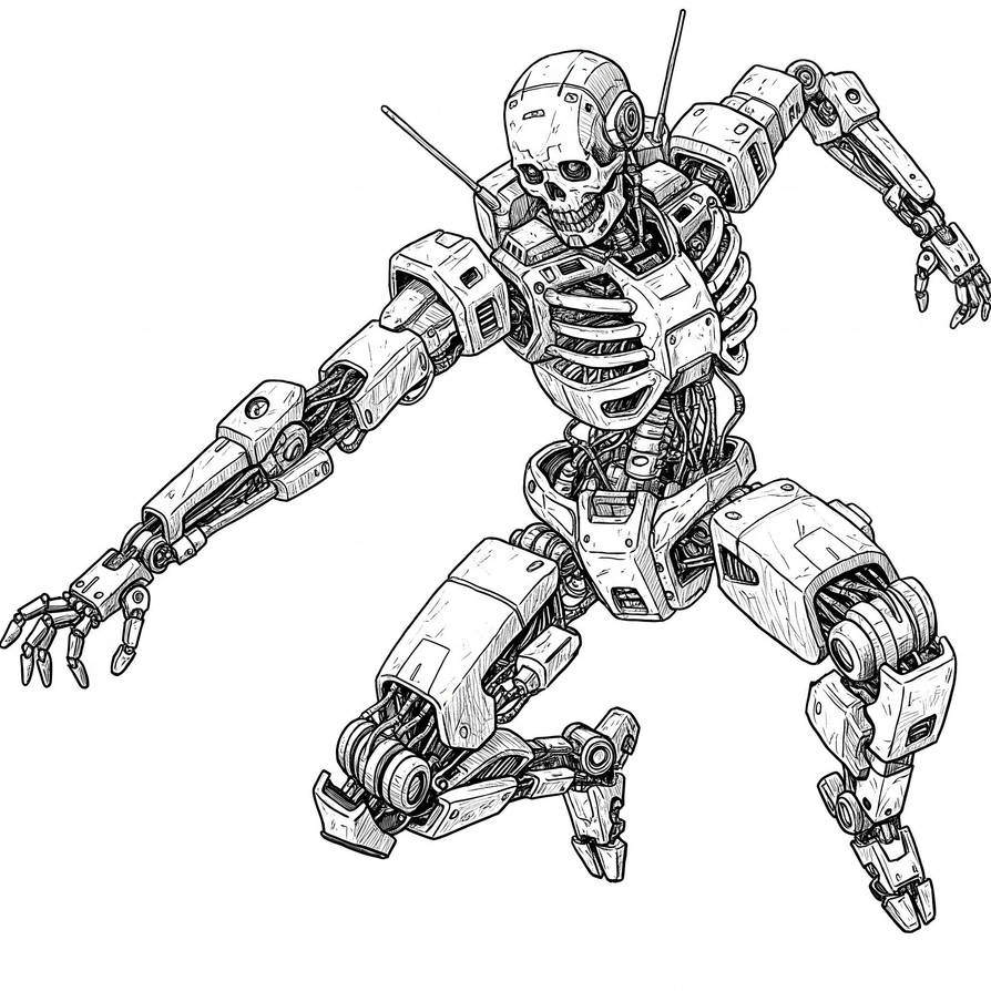 Robotics Bonecraft Robot skeleton by bum118 on DeviantArt