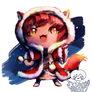 Christmas Chibi: Fox Girl