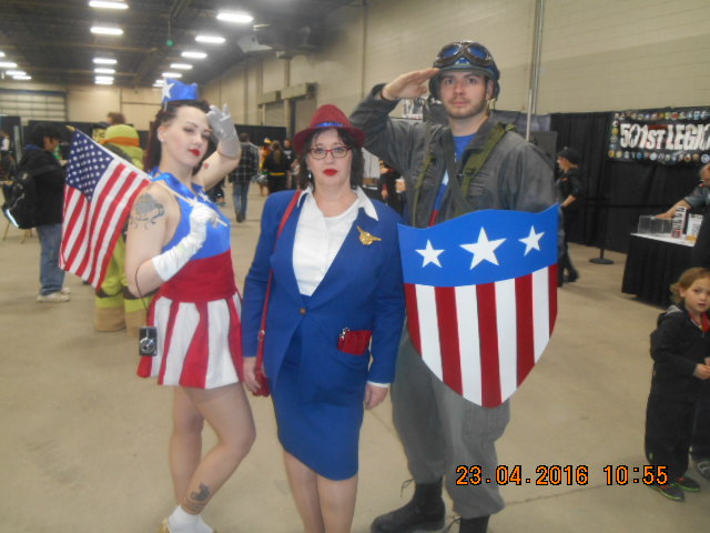 Captain America-Agent Carter and USO Girl