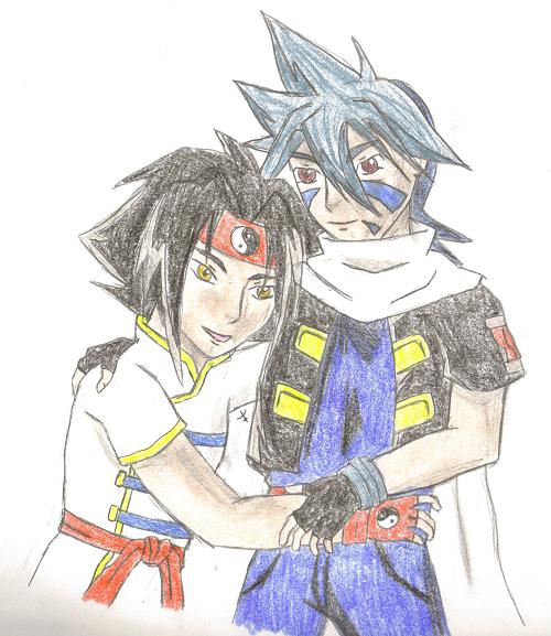 Kai and Ray by Wilya12 on DeviantArt