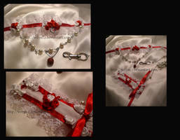 Choker snowhite details